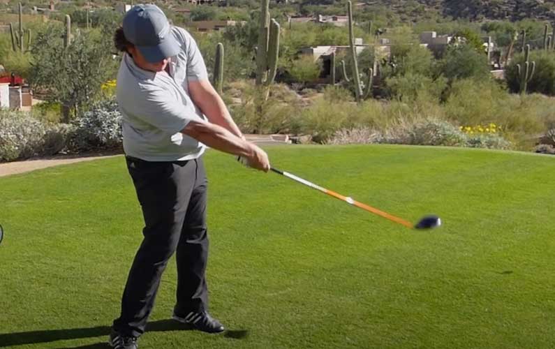 Lightning Hands For More Distance Golf Drill