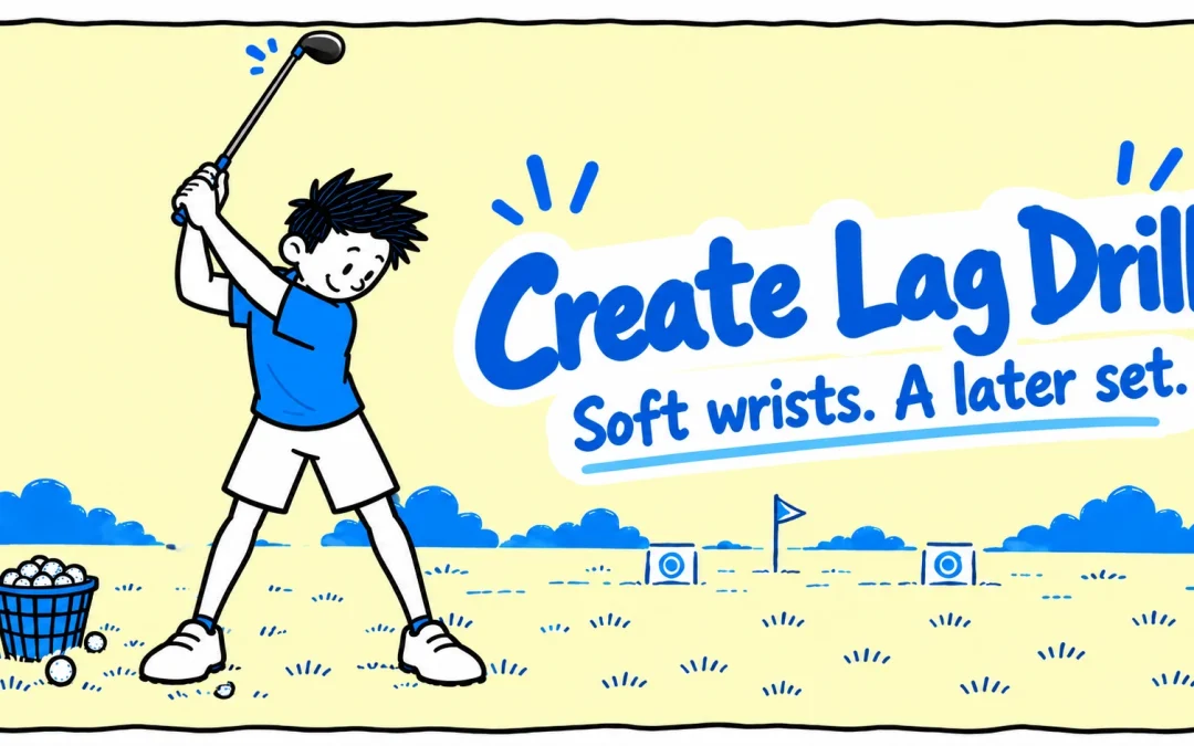 Create Lag Drill: Practise a Later Wrist Set