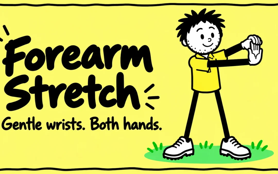 Forearm Stretch for Golfers: Ease Gently, Swap Hands