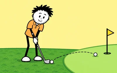Grip-Down Chipping Drill: Find Your Comfortable Shorter Grip