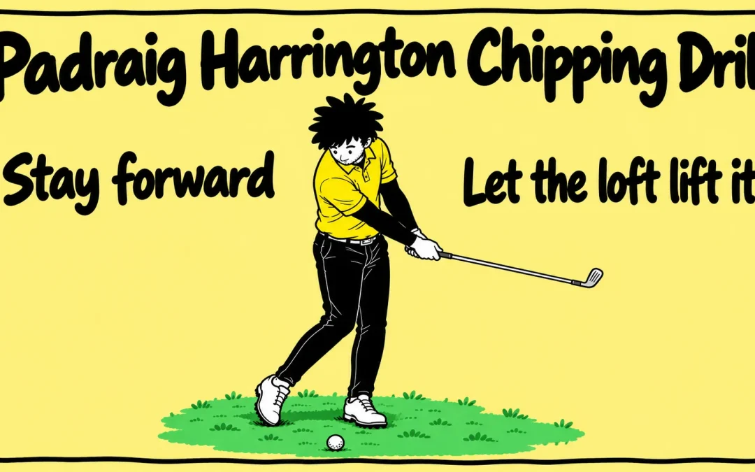 Padraig Harrington Chipping Drill: Stay Forward for Cleaner Contact