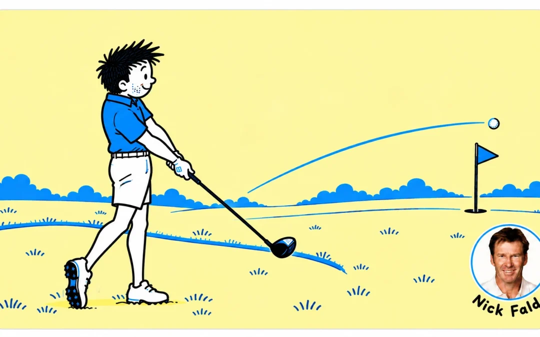 Nick Faldo Low Scope Fade Drill: Practise Your Go-To Shot