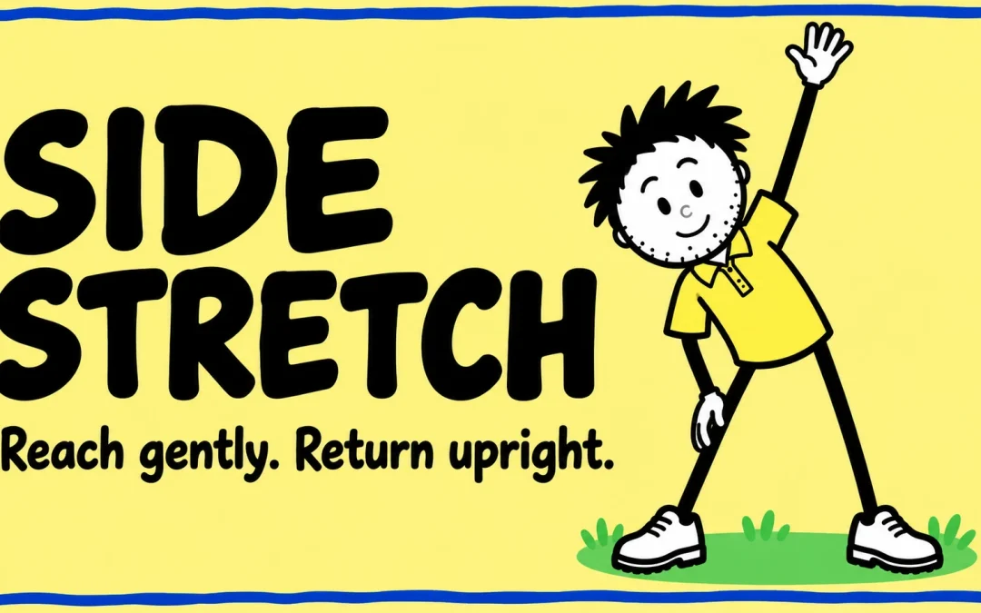 Side Stretch Golf Warm-Up Drill: Reach Gently to Each Side