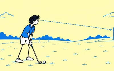 Stare at the Target, Glance at the Ball Drill: 3 Steps to a Clearer Setup