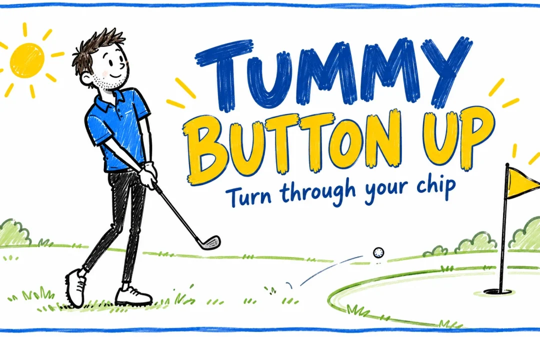 Tummy Button Up Chipping Drill: Turn Through Your Chip